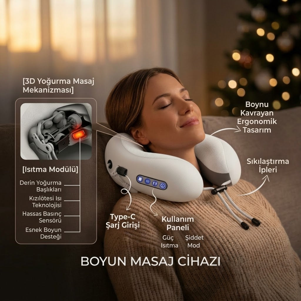 Boyun Masaj Yastığı